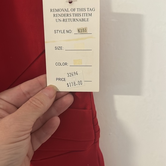 Unique, vintage pinup red dress 2X - Picture 4 of 5